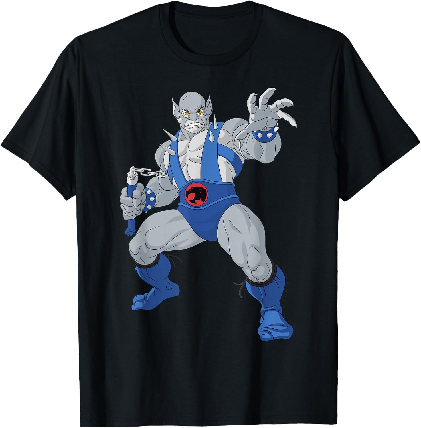 Thundercats Panthro Portrait Small T-Shirt - T-Shirt | Black