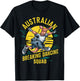 Funny Australian Break Dancing Squad Kangaroo T-Shirt - T-Shirt | Black