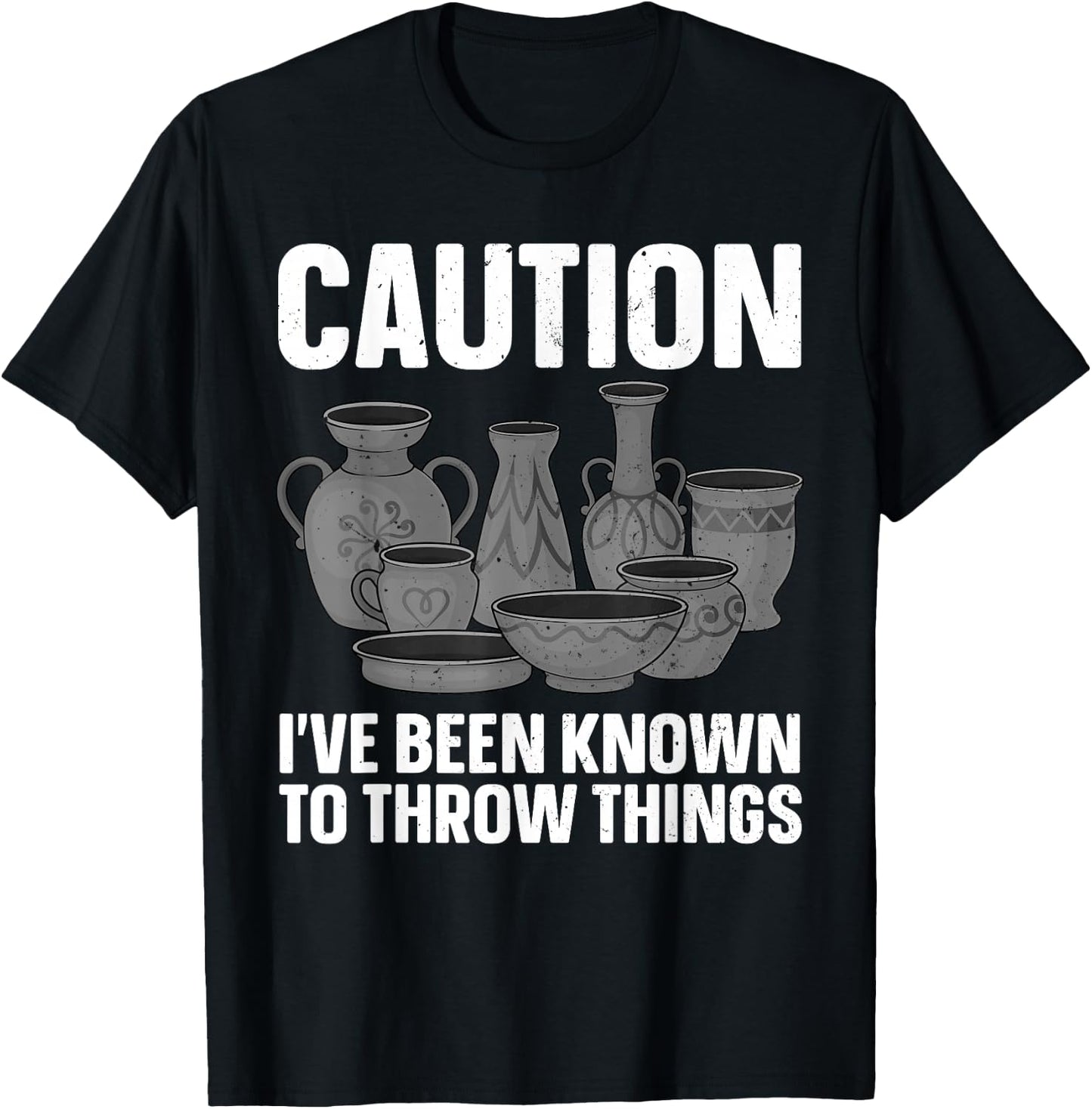 Funny Pottery Art Men Pottery Artist Pottery Maker T-Shirt - T-Shirt | Black