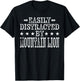 Easily Distracted By Mountain Lion - Funny Mountain Lion T-Shirt - T-Shirt | Black