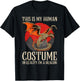 Dragon Lovers Choose to Be a Dragon Horror Costume T-Shirt - T-Shirt | Black