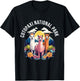 Cotopaxi National Park Cute Llama Gang Mountains Souvenir T-Shirt - T-Shirt | Black