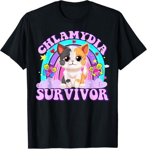 Chlamydia Survivor Cat Rainbow