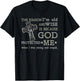 The Reason I'm Old and Wise is Because God Protected Me T-Shirt - T-Shirt | Black