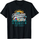 Honolua Bay North Shore Maui Hawaii Retro Sun Surf Snorkel T-Shirt - T-Shirt | Black