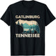 Gatlinburg Tennessee Great Smoky Mountains Bear Souvenir T-Shirt - T-Shirt | Black