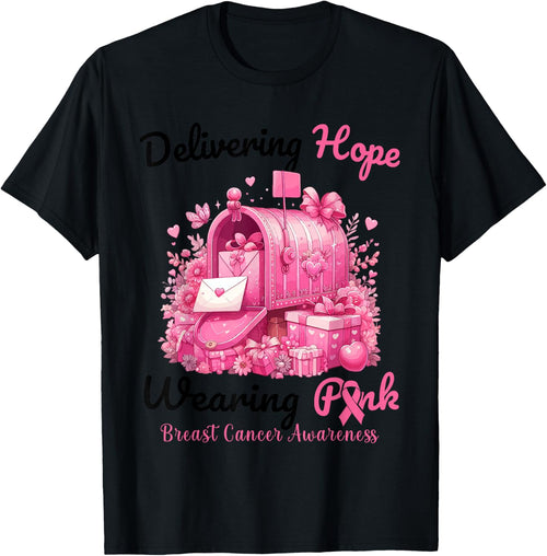 Postal Carrier Breast Cancer Awareness October We Wear Pink