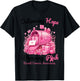 Postal Carrier Breast Cancer Awareness October We Wear Pink T-Shirt - T-Shirt | Black