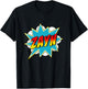 Kids Boys Zayn Name Superhero Comic Book T-Shirt - T-Shirt | Black