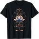 Reiki Lotus Flower New Age Meditation Yoga T-Shirt - T-Shirt | Black