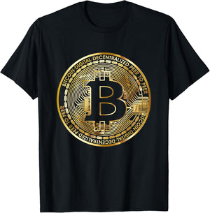 Bitcoin BTC Coin Crypto Trader #bitcoin Future Freedom Gift T-Shirt - T-Shirt | Black