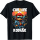 Kodiak Grizzly Brown Bear Cub For Kids Women T-Shirt - T-Shirt | Black