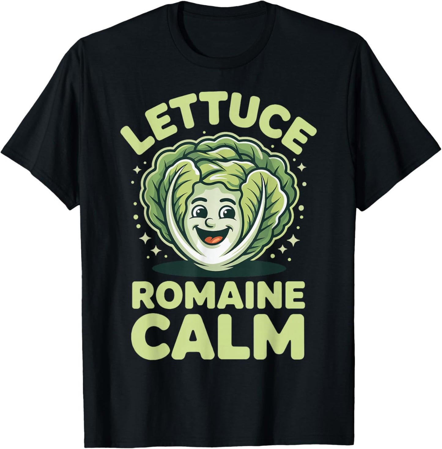 Lettuce Romaine Calm T-Shirt - T-Shirt | Black