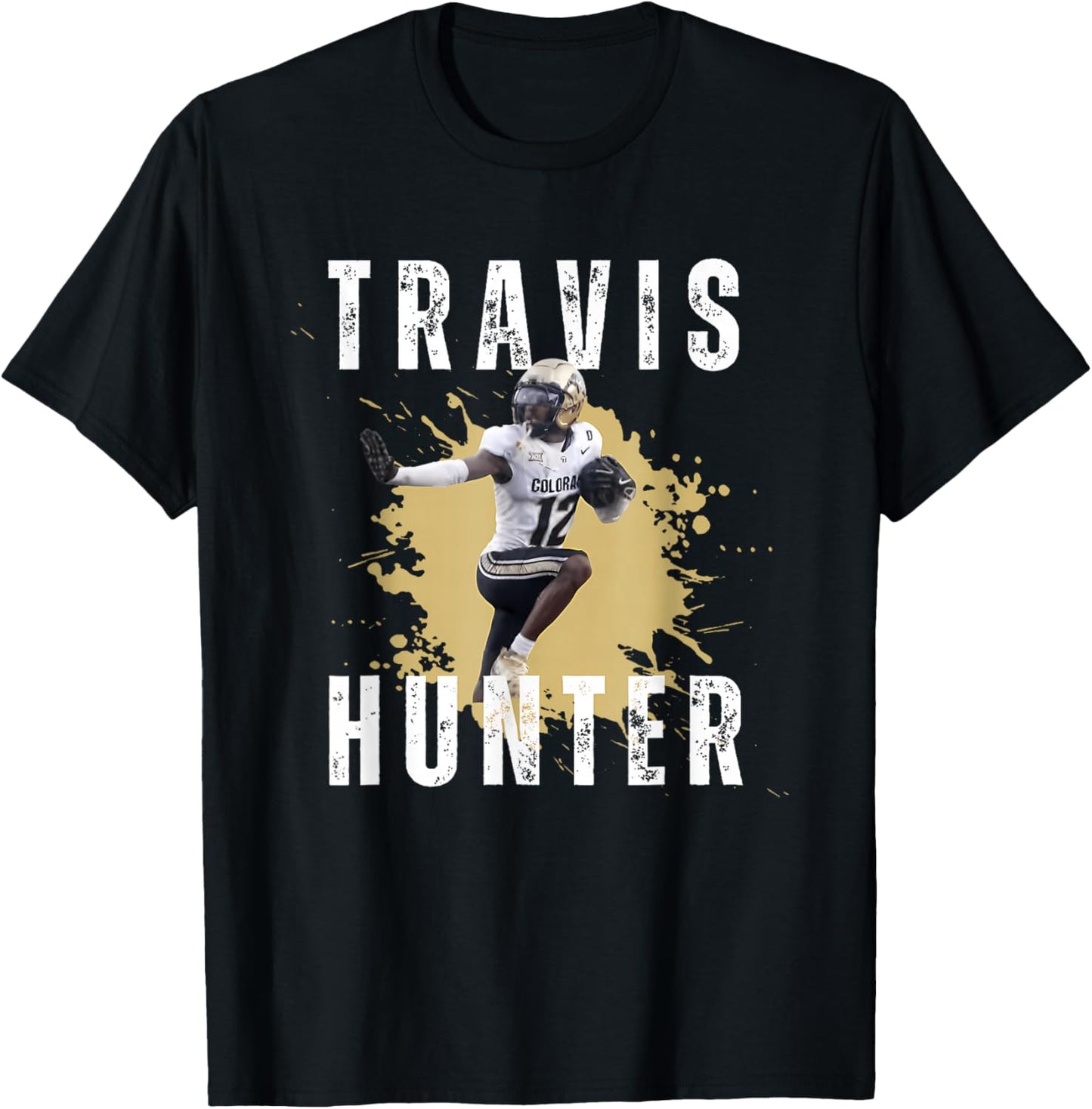 Travis Hunter Design 90s - Funny T-Shirt - T-Shirt | Black