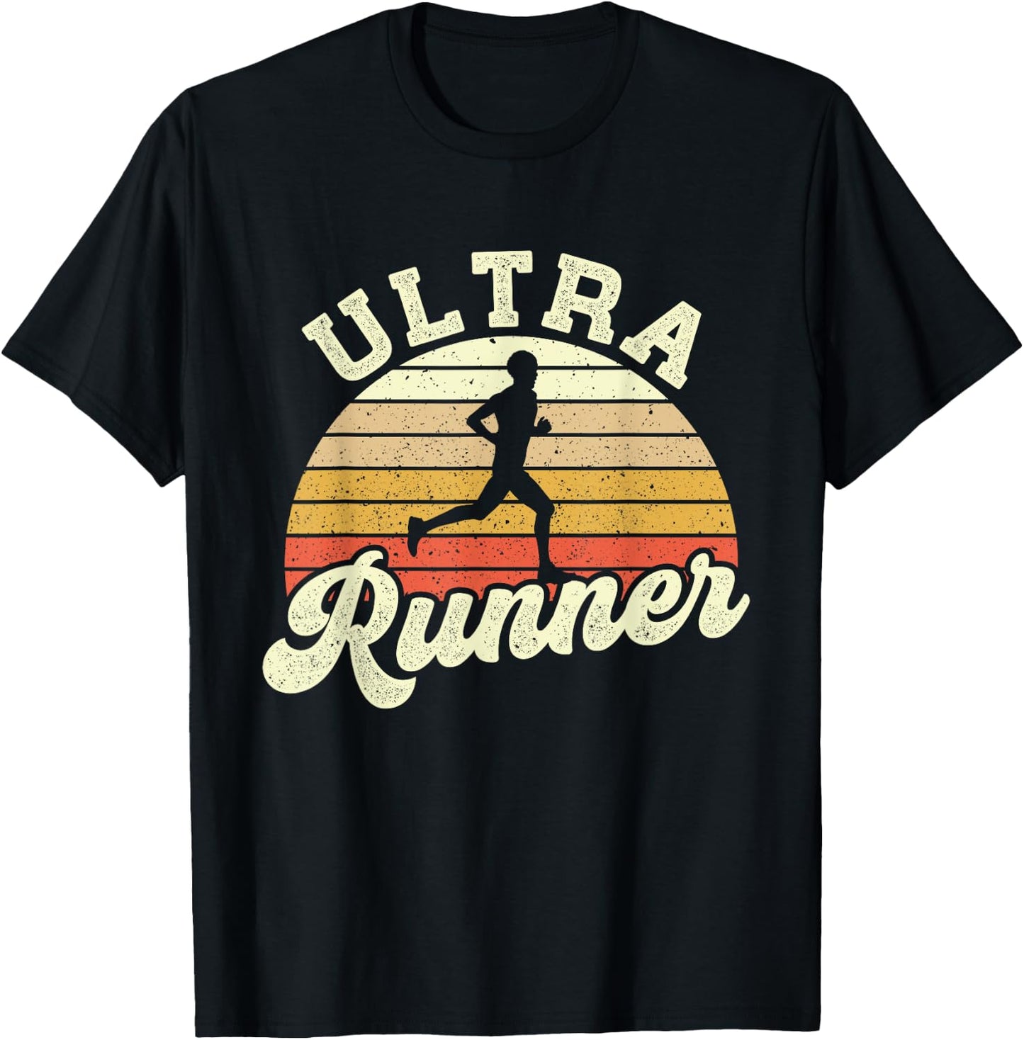 Ultra Runner - Marathon Finisher Race Long Distance Running T-Shirt - T-Shirt | Black