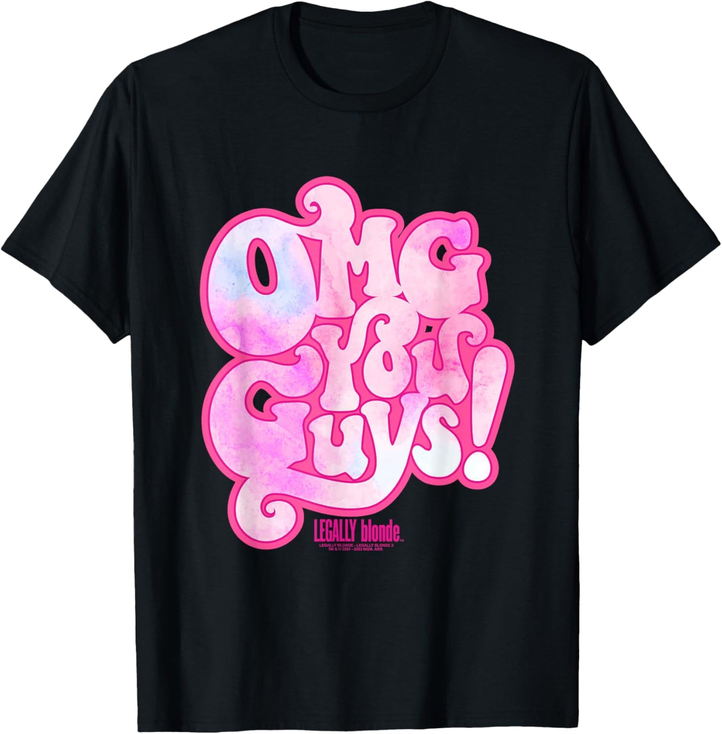 Legally Blonde OMG You Guys T-Shirt - T-Shirt | Black