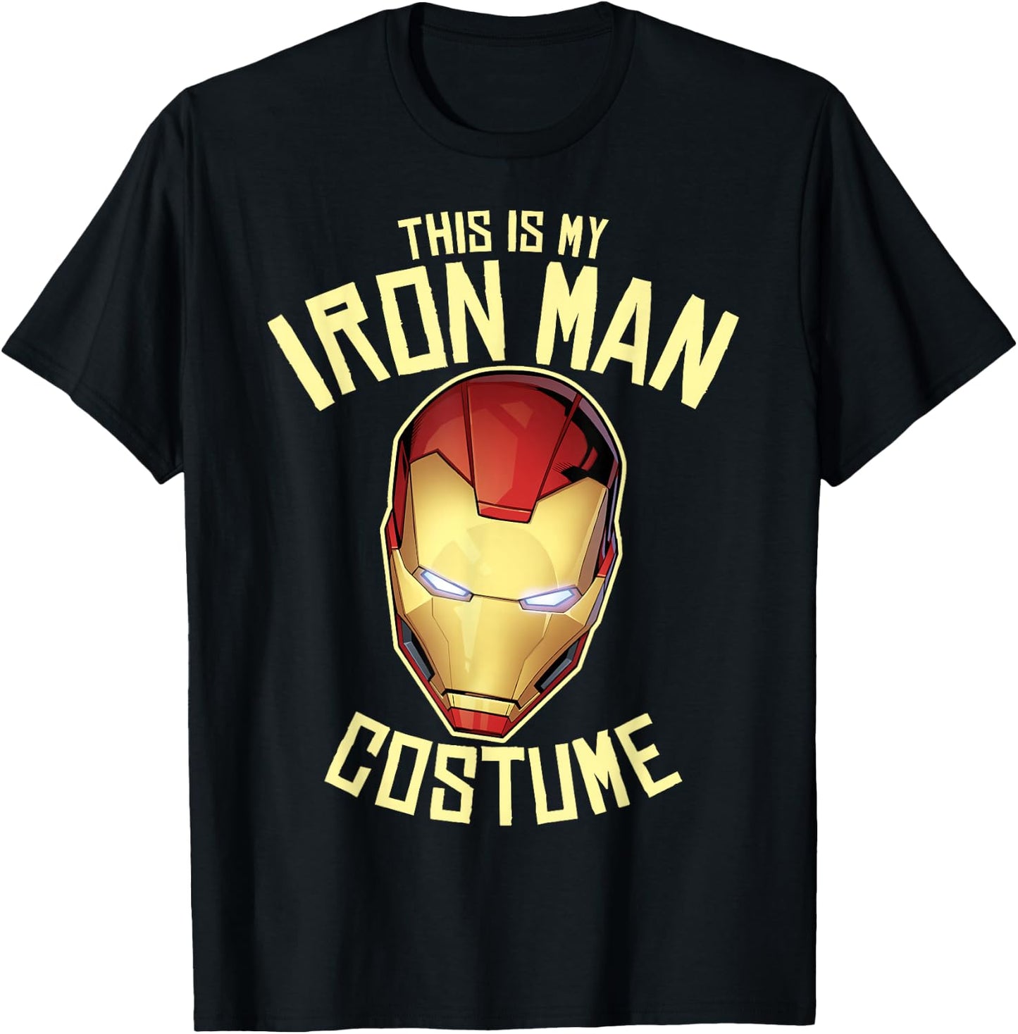 Marvel Iron Man This is My Costume Halloween T-Shirt - T-Shirt | Black