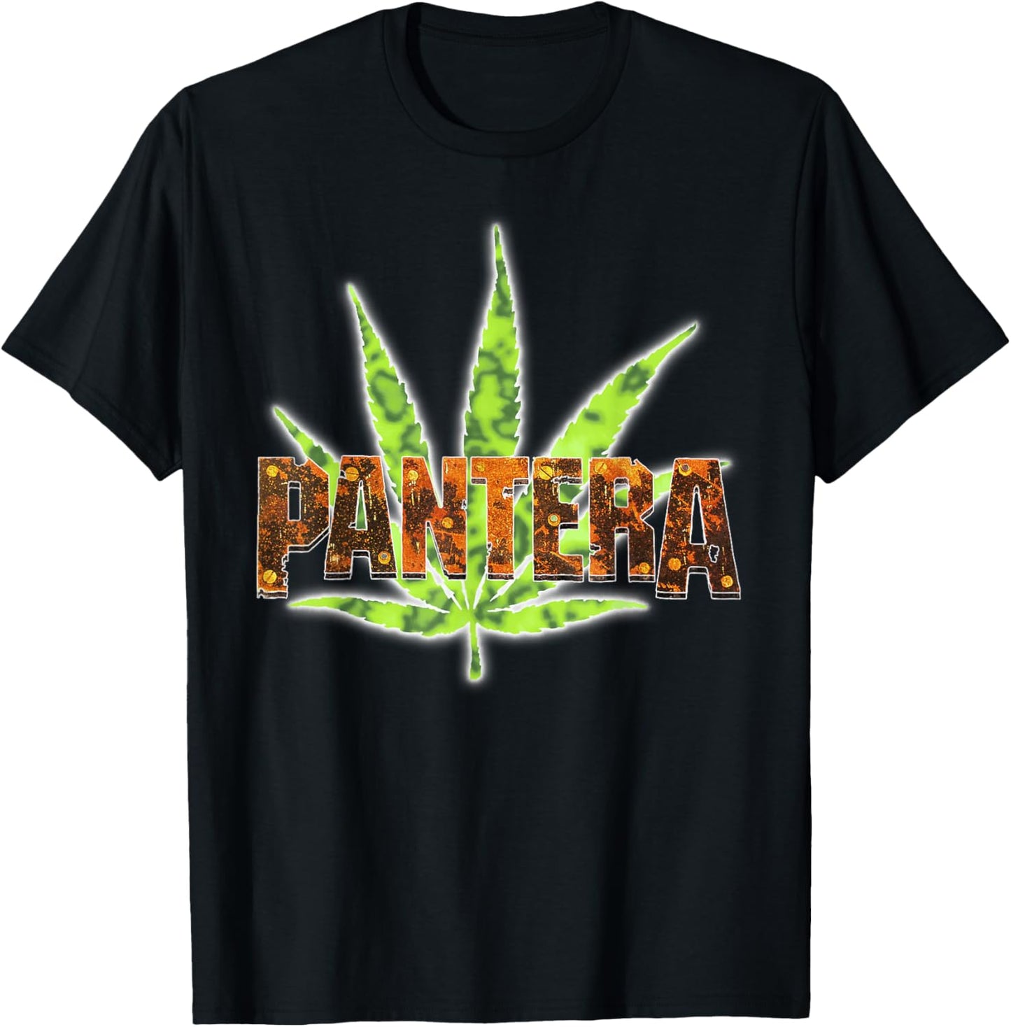 Pantera Offizielles Vintage-Logo T-Shirt - T-Shirt | Black