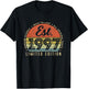 Est 1997 Vintage Edition Classic Born in 1997 Retro Birthday T-Shirt - T-Shirt | Black