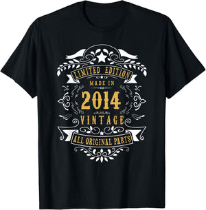 12th Birthday Son Boy 12 Year Old Girl born 2014 12 Birthday T-Shirt - T-Shirt | Black