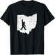 Ohio Bigfoot Sasquatch Funny Appalachian Kids T-Shirt - T-Shirt | Black