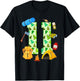 11th Birthday Camping Theme 11 Year Old Birthday Kids T-Shirt - T-Shirt | Black