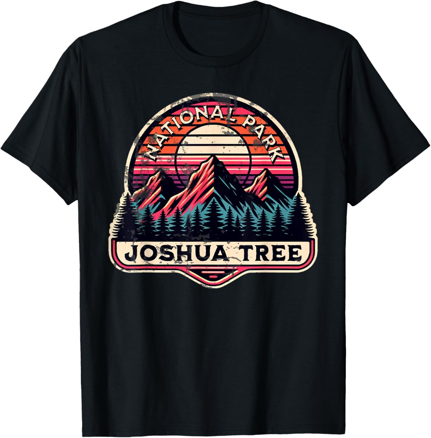Joshua Tree National Park T-Shirt - T-Shirt | Black
