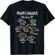 Poop in the Woods Who Dung It Funny Hunting T-Shirt - T-Shirt | Black