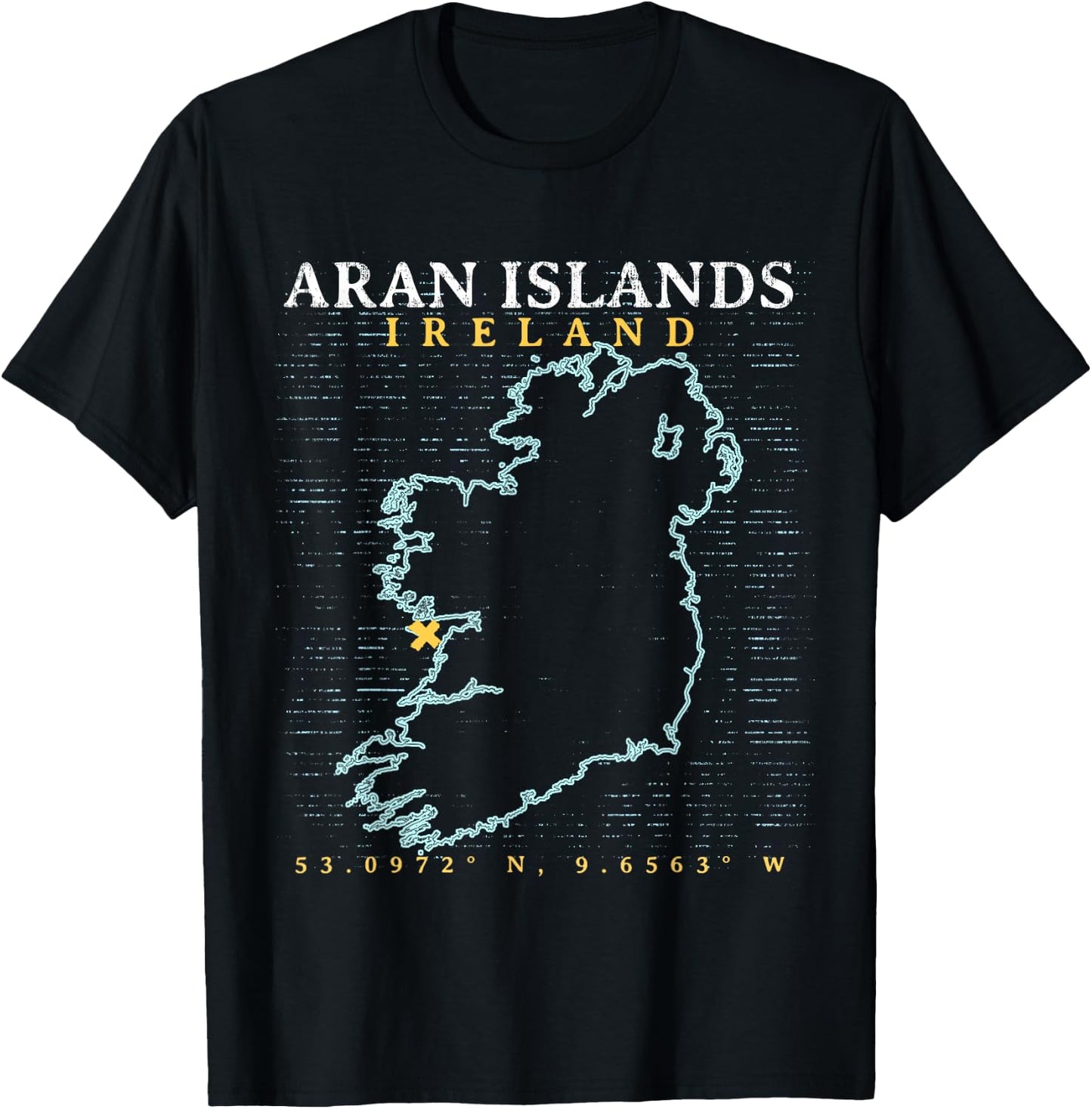 Aran Islands Ireland T-Shirt - T-Shirt | Black