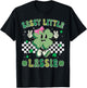 Retro St Patrick's Day Sassy Little Lassie Kid Girls Toddler T-Shirt - T-Shirt | Black