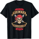 Let The Pirate Shenanigans Begin - Crossbones Freebooter T-Shirt - T-Shirt | Black