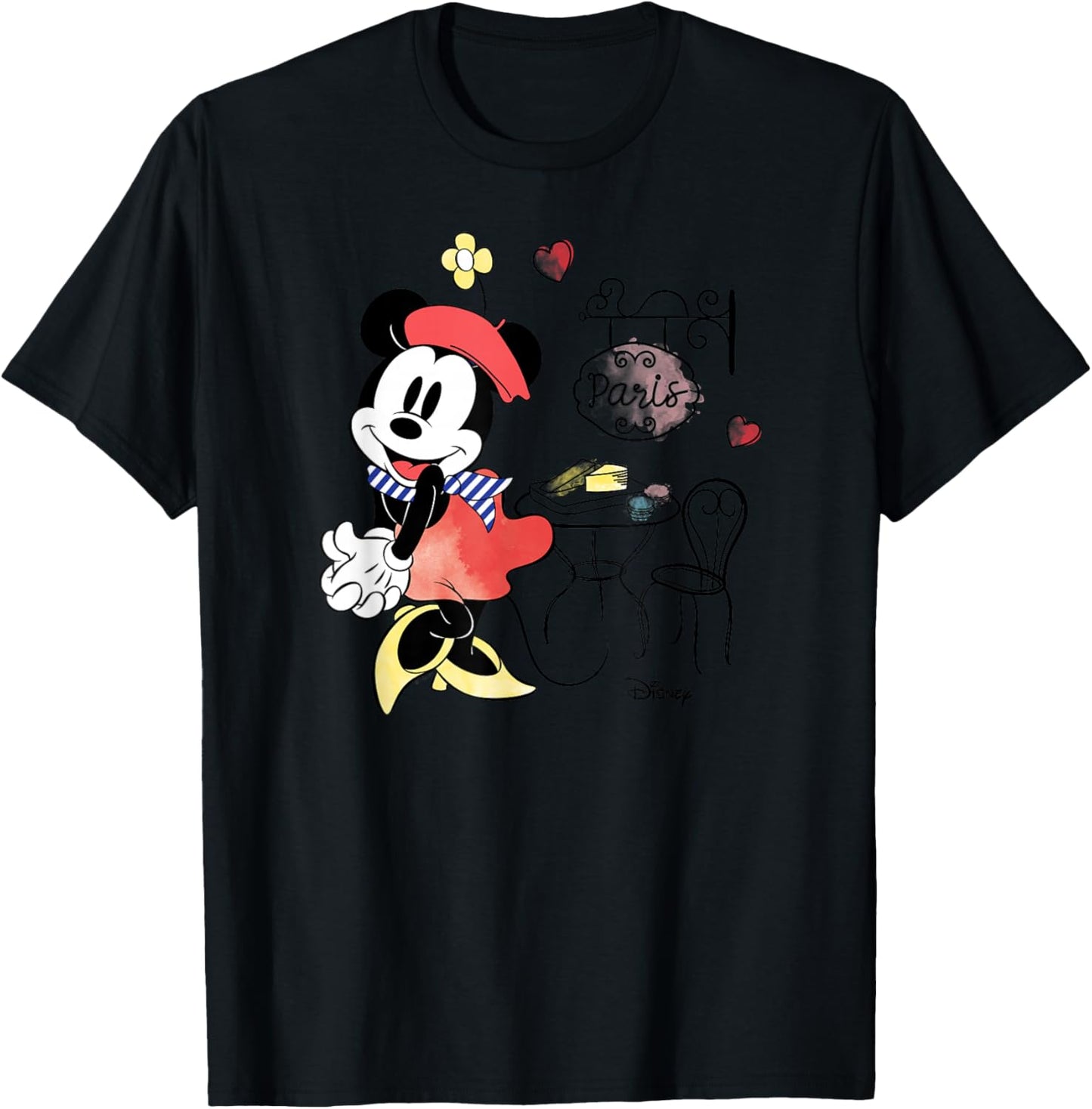 Disney - Minnie Paris T-Shirt - T-Shirt | Black