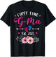 First Time G-Ma 2025 Mother's Day Soon To Be Mom Pregnancy T-Shirt - T-Shirt | Black