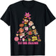 Tis The Season Mexican Christmas Tree Tamales Pan Dulce T-Shirt - T-Shirt | Black