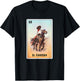 Vintage Mexican El Vaquero - Mexico Rodeo Cowboy T-Shirt - T-Shirt | Black