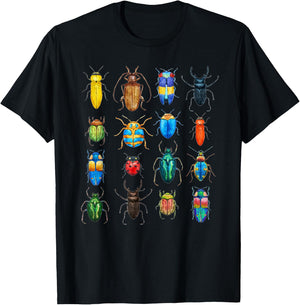 Bug Shirt for Kids and Adults, Boys & Girls, Gift T-Shirt - T-Shirt | Black
