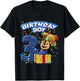 Offizielles Paw Patrol Chase Birthday Boy Age 3 T-Shirt - T-Shirt | Black