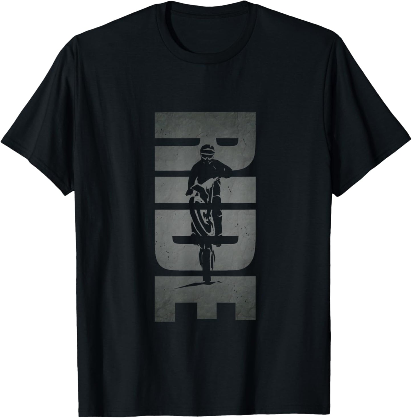 Dirt Bike Motocross T-Shirt - T-Shirt | Black