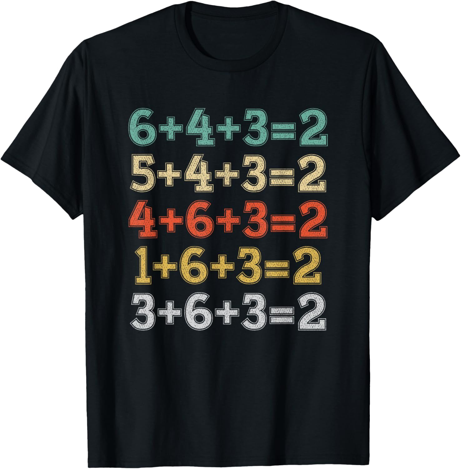 Baseball Math Sports Funny Double Play Teacher School 2022 T-Shirt - T-Shirt | Black