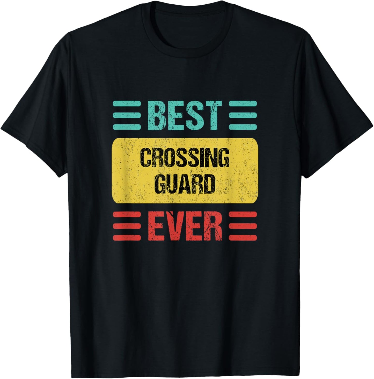 Crossing Guard T-Shirt - T-Shirt | Black