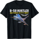 The B-58 Hustler in action. Air Force aviation at its best. T-Shirt - T-Shirt | Black