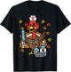 Turkey Nurse Thanksgiving Fall Scrub Nursing RN ICU ER Nicu T-Shirt - T-Shirt | Black