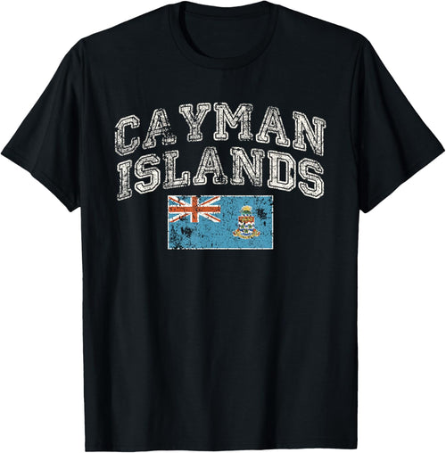 Vintage Retro Faded Cayman Islands Flag