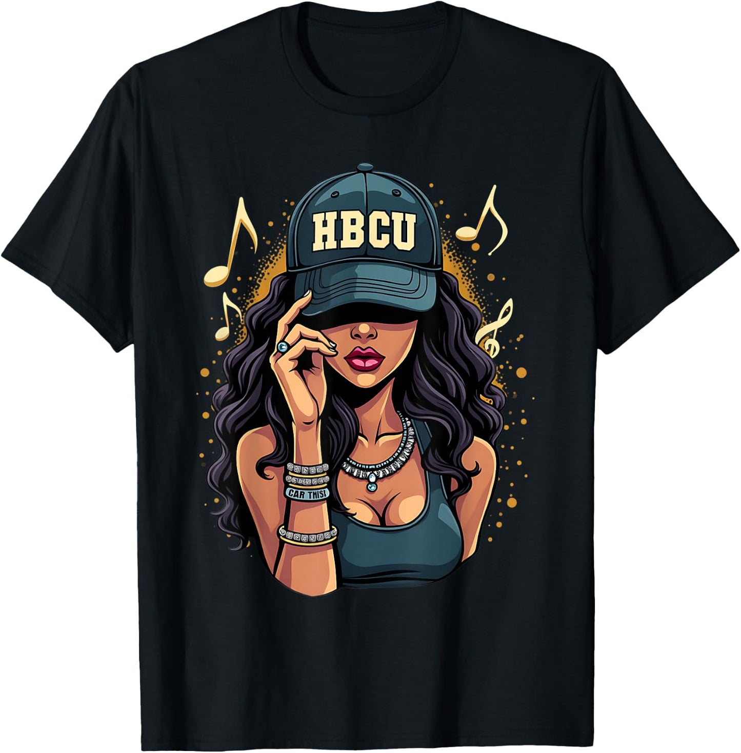 Beautiful Black Women HBCU black history month T-Shirt - T-Shirt | Black
