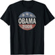 Vintage President Barack Obama 2008 Campaign T-Shirt - T-Shirt | Black