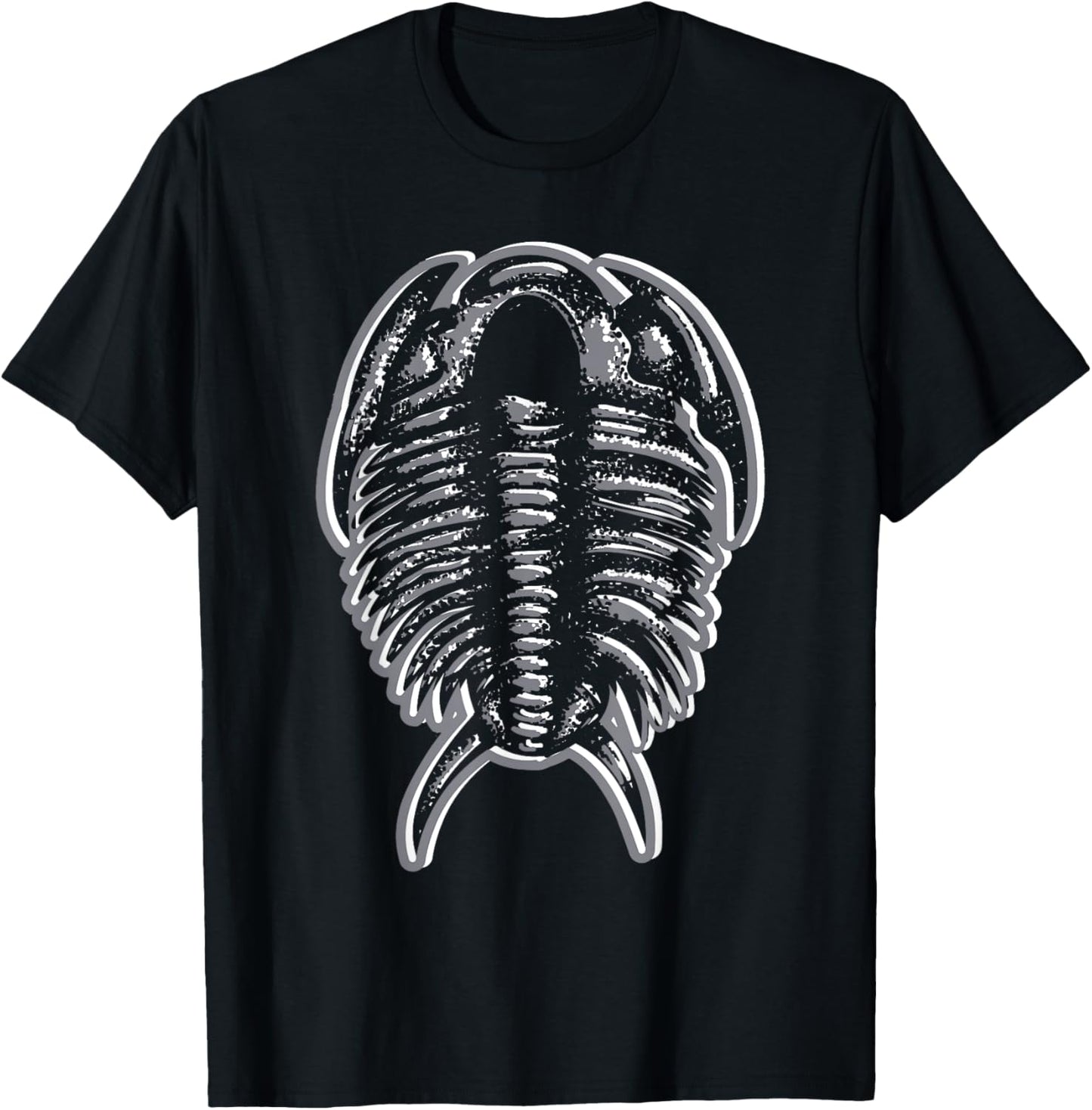 Trilobites - Fossil Hunter Paleontologist Geologist Ammonite T-Shirt - T-Shirt | Black