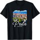 Croatia Pula Souvenir / Pula Croatia T-Shirt - T-Shirt | Black