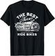 The Best Nurses Ride Bikes Nurse Life Motorcycle T-Shirt - T-Shirt | Black