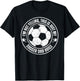 Funny I'm Not Yelling This Is Just My Soccer Dad Voice T-Shirt - T-Shirt | Black