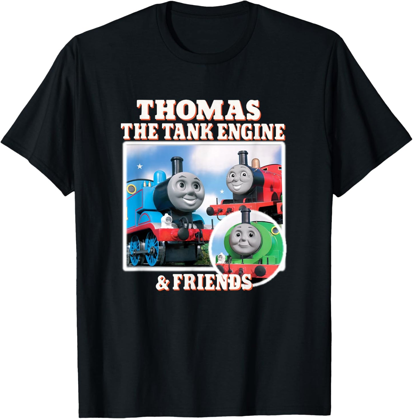 Thomas & Friends - Vintage Thomas the Tank Engine & Friends T-Shirt - T-Shirt | Black